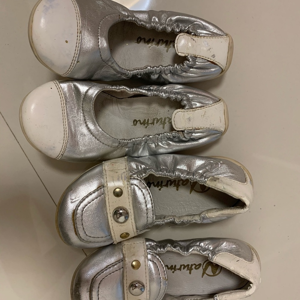 2 pairs of Naturino shoes size 25